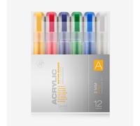 Montana : Acrylic : Marker : Set Of 12 : 2mm : Fine A