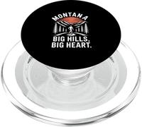 Montana Big Hills Big Heart Nature Hiking Running PopSockets PopGrip for MagSafe