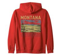 Montana Big Sky Above & Stillness Below Zip Hoodie