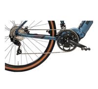Montana Bikes Xonar Sport 700 Polini 105 2024 Gravel Electric Bike Silver 58 / 504Wh 58 Blue