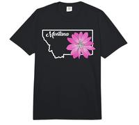 Montana Bitterroot Flower Comfort Colors Adult Heavyweight T-Shirt