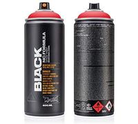 Montana Black Pocket Can Spray Pain, 150 ml, Assorted Colours, red, MXB-2093