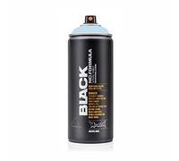 Montana Black Spray Paint, Matt Finish, 400ml Can, Colour: BLK5200 - Ice Blue