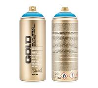 Montana Cans 284847 Spray Can Gold, Gld400, 5040, 400 ml, Light Blue
