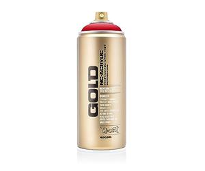 Montana Cans 285646 Spray Gold Shock Red, GLD400, S3000, 400 ml