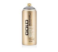 Montana Cans 285899 Spray Can Gold 400 ml - Gld400-T9000 - Transparent Black