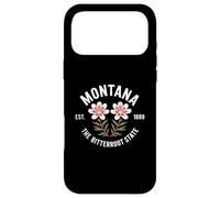 Montana Est 1889 The Bitterroot State Of Montana Flower Case for iPhone 17 Pro Max