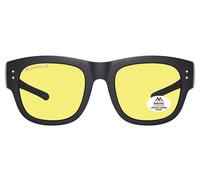 Montana FO7 Fitover Unisex Matte Black Sunglasses