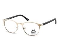 Montana Eyewear MM580 Men's Glasses, Gold, Size 51