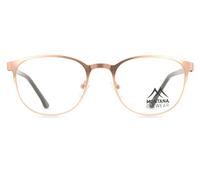 Montana Eyewear MM580 Men's Glasses, Gold, Size 51