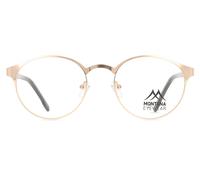 Montana Eyewear MM581 Men's Glasses, Gold, Size 51
