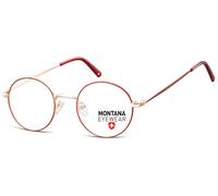 Montana Eyewear MM584 Men's Glasses, Gold, Size 49