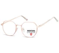 Montana Eyewear MM585 Men's Glasses, Gold, Size 49