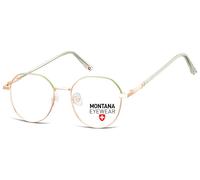 Montana Eyewear MM586 Men's Glasses, Gold, Size 50