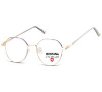Montana Eyewear MM586 Men's Glasses, Gold, Size 50