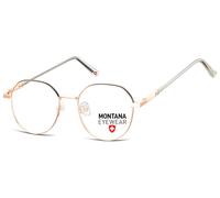 Montana Eyewear MM586 Men's Glasses, Gold, Size 50