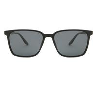 Montana Eyewear MP186 Polarized MP186 Men's Sunglasses Black Size 55