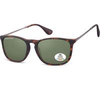 Montana Eyewear MP34 Polarized MP34B Men's Sunglasses Tortoiseshell Size 54