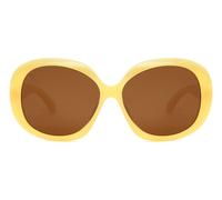 Montana Eyewear MP63 Polarized MP63G Womenâs Sunglasses Yellow Size 60