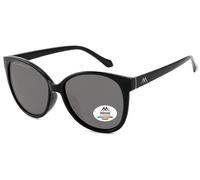 Montana Eyewear MP74 Polarized MP74 Men's Sunglasses Black Size 57