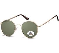 Montana Eyewear Mp85b Sunglasses, Pink/Gold, 50