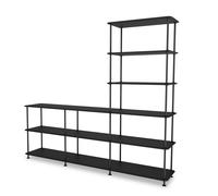 Montana Free Regal B 203,4 x H 178,1 cm Schwarz QUICK SHIP - 5715288533724