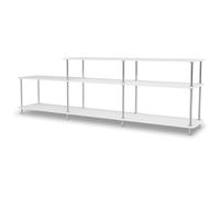 Montana - Free Shelf 111220, New White / Chrome - Chrome