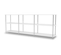Montana - Free Shelf 222000, New White / Chrome - Chrome