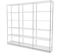 Montana - Free Shelf 555000, New White / Chrome - Chrome