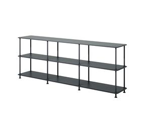 Montana Free Shelf B 203,4 x H 75,8 cm black - 5714322000918