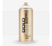Montana Gold Acrylic Spray Paint - 400ml Can - S9120 - Shock White Pure