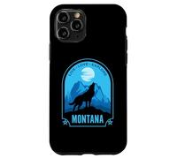 Montana Live Love Explore Howling Wolf Design Case for iPhone 11 Pro