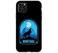 Montana Live Love Explore Howling Wolf Design Case for iPhone 11 Pro Max