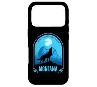 Montana Live Love Explore Howling Wolf Design Case for iPhone 17 Pro