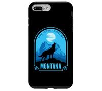 Montana Live Love Explore Howling Wolf Design Case for iPhone 7 Plus/8 Plus