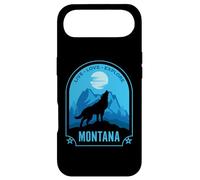 Montana Live Love Explore Howling Wolf Design Case for iPhone Air