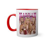Montana Lovers Art Red Coloured Inside with Matching Handle Mug 330ml