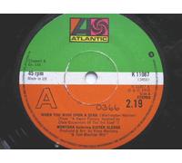 Montana - Montana When You Wish Upon A Star 7" Atlantic K11087 EX 1978 a-side featuring Sister Sledge, there is handwriting on the label and 2mm drill hole in label rim