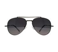 Montana MP185 Unisex Shiny Gunmetal Sunglasses