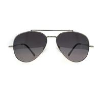 Montana MP185 Unisex Shiny Silver Sunglasses