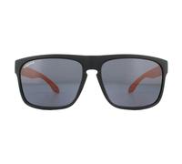 Montana MP37 Unisex Black with Orange Rubbertouch Sunglasses