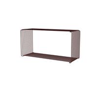 Montana - Panton Wire Extended Shelf 25,7 cm, Black Red - Black Red