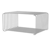 Montana - Panton Wire Half Height Shelf 25,7 cm, Chrome - Chrome