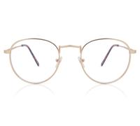 Montana Readers HBLF54 Blue-Light Block Men's Glasses, Gold, Size +1.00