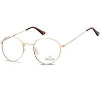 Montana Readers HMR54A Men's Glasses, Gold, Size +1.50