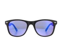 Montana Sunglasses MS10 Matte Black Rubbertouch Revo Blue