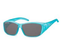 Montana Rectangle Matte Blue Smoke Polarized Fo4 Blue