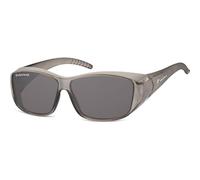 montana Rectangle Matte Grey Smoke Polarized FO4