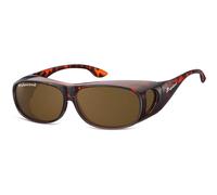 montana Rectangle Tortoise Brown Polarized FO2
