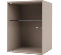 Montana - Ripple Wall Cabinet, Mushroom - Mushroom